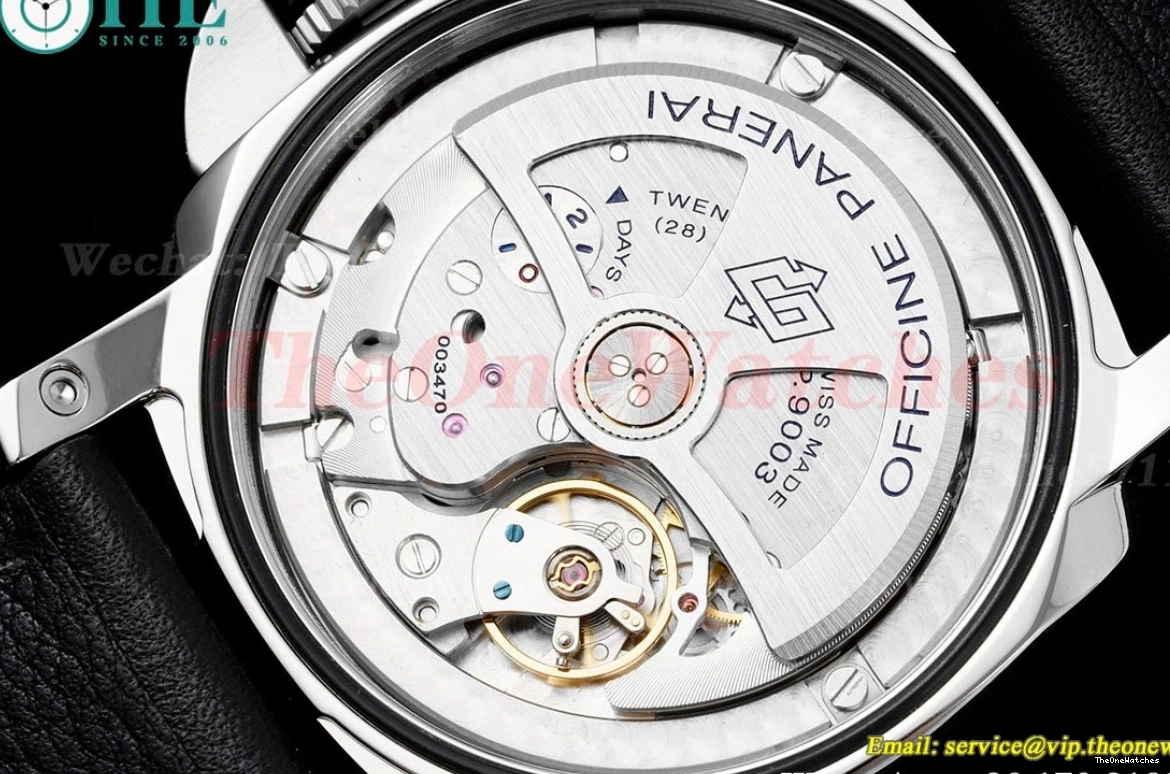 Black Dial LE P9003 VSF Super Clone 44mm Luminor SS PAM531 0325